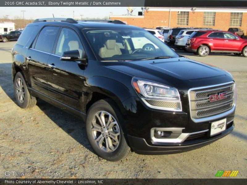 Ebony Twilight Metallic / Dark Cashmere 2016 GMC Acadia SLT