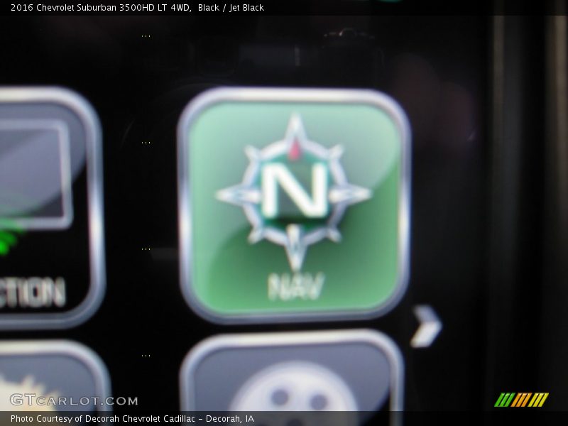 Black / Jet Black 2016 Chevrolet Suburban 3500HD LT 4WD