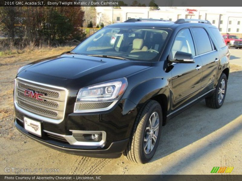 Ebony Twilight Metallic / Dark Cashmere 2016 GMC Acadia SLT