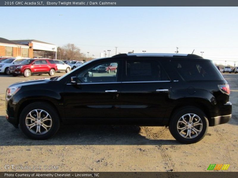 Ebony Twilight Metallic / Dark Cashmere 2016 GMC Acadia SLT