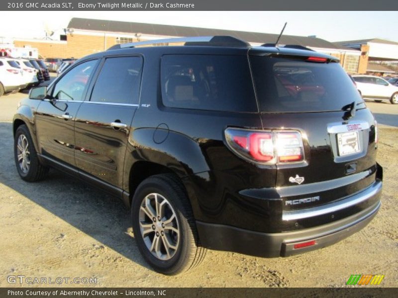 Ebony Twilight Metallic / Dark Cashmere 2016 GMC Acadia SLT