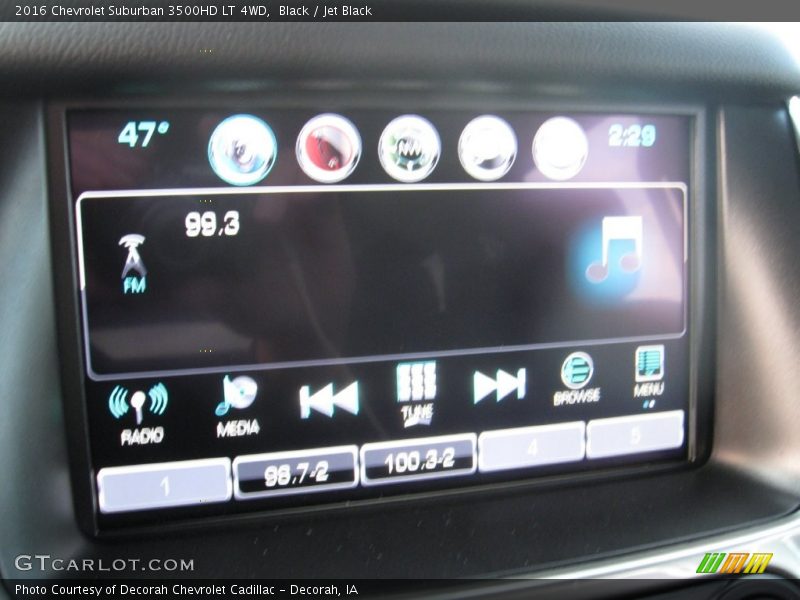 Black / Jet Black 2016 Chevrolet Suburban 3500HD LT 4WD