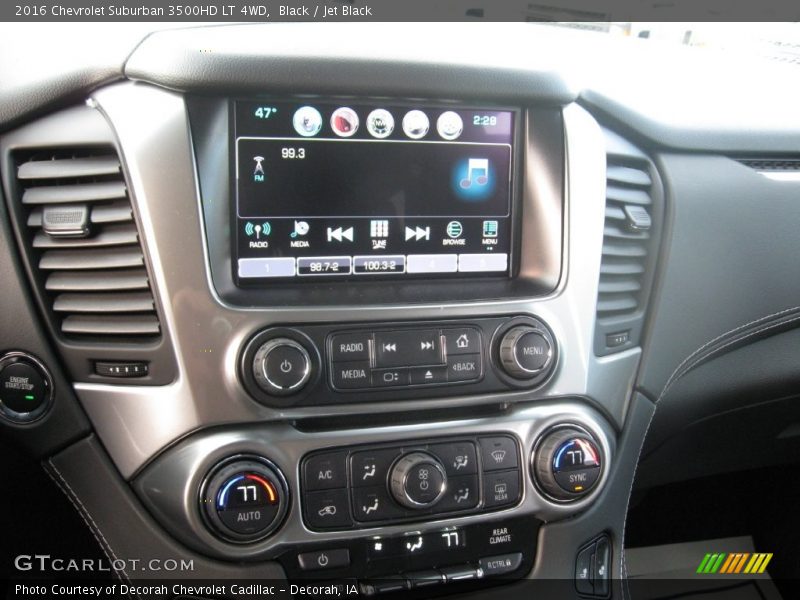 Black / Jet Black 2016 Chevrolet Suburban 3500HD LT 4WD