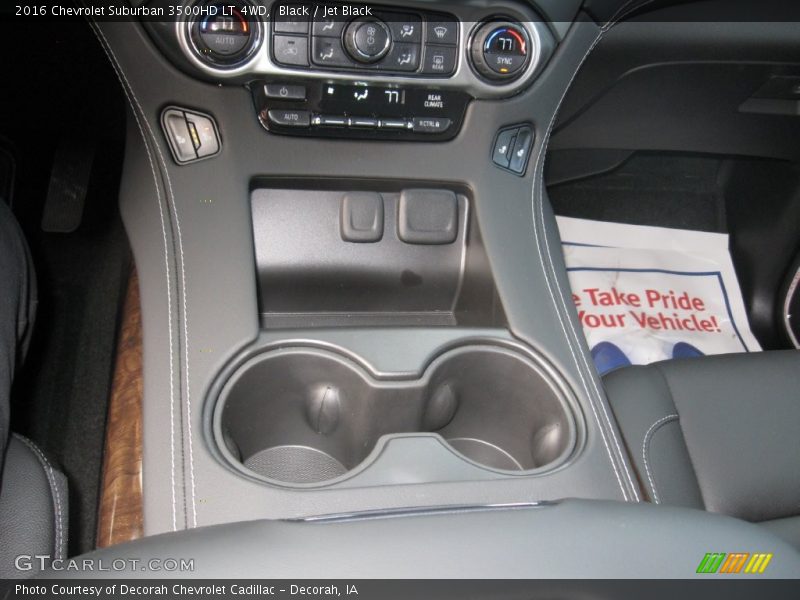 Black / Jet Black 2016 Chevrolet Suburban 3500HD LT 4WD