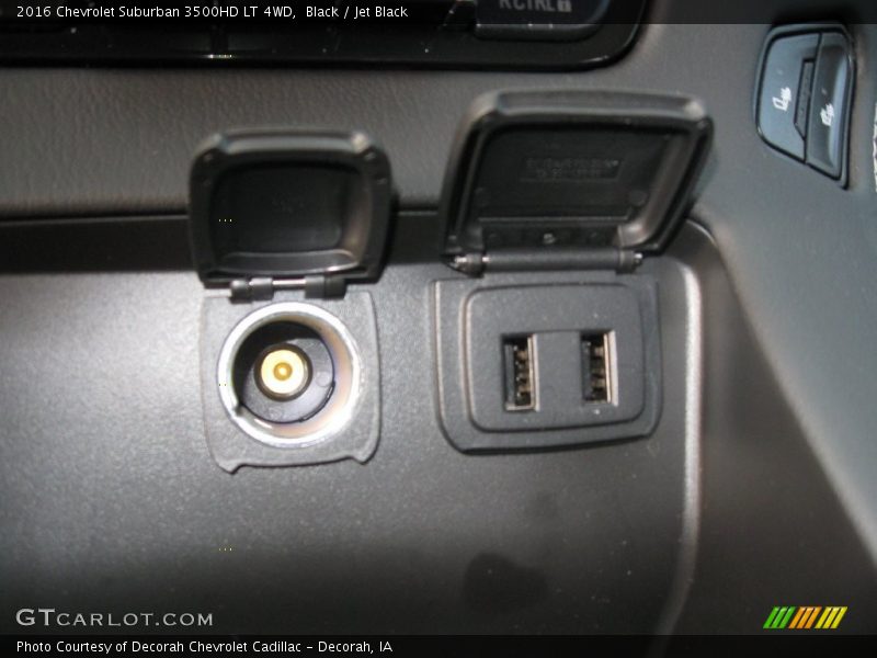 Black / Jet Black 2016 Chevrolet Suburban 3500HD LT 4WD