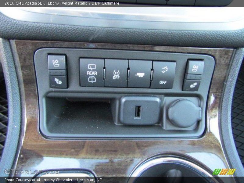 Ebony Twilight Metallic / Dark Cashmere 2016 GMC Acadia SLT