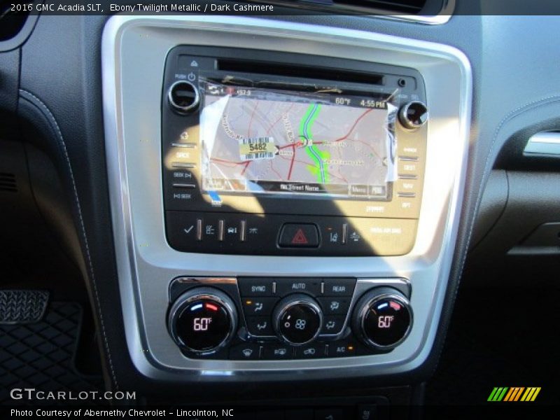 Ebony Twilight Metallic / Dark Cashmere 2016 GMC Acadia SLT