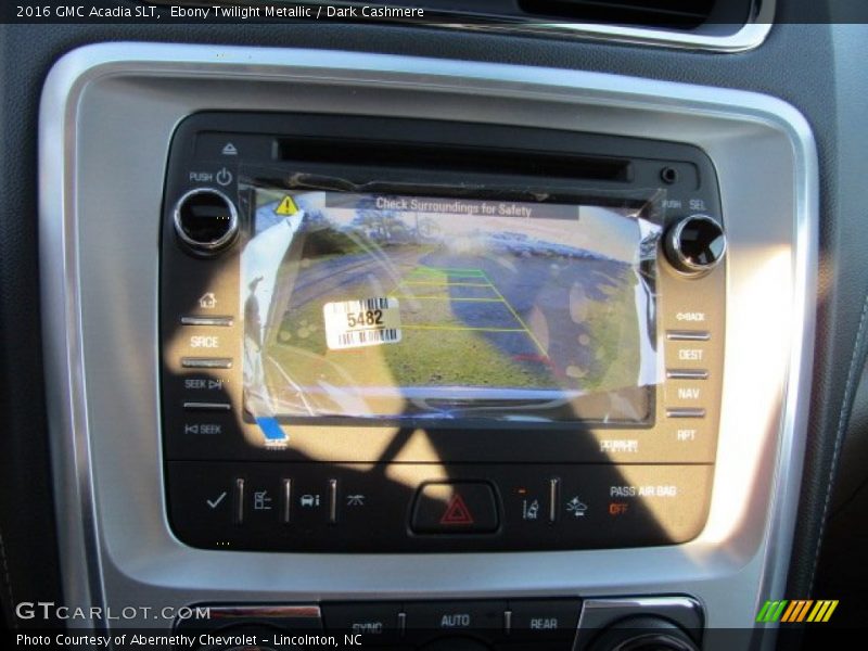 Ebony Twilight Metallic / Dark Cashmere 2016 GMC Acadia SLT