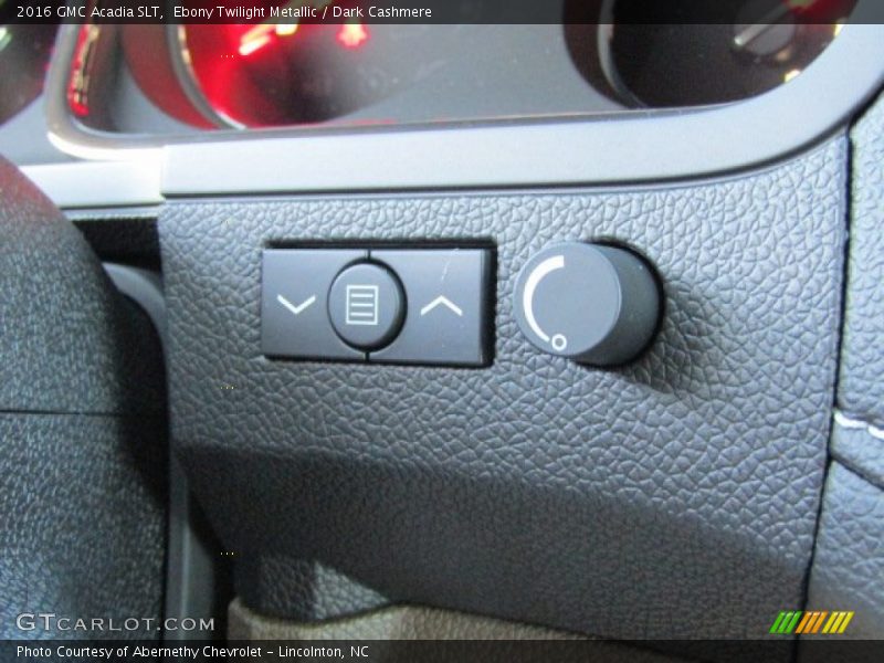 Ebony Twilight Metallic / Dark Cashmere 2016 GMC Acadia SLT