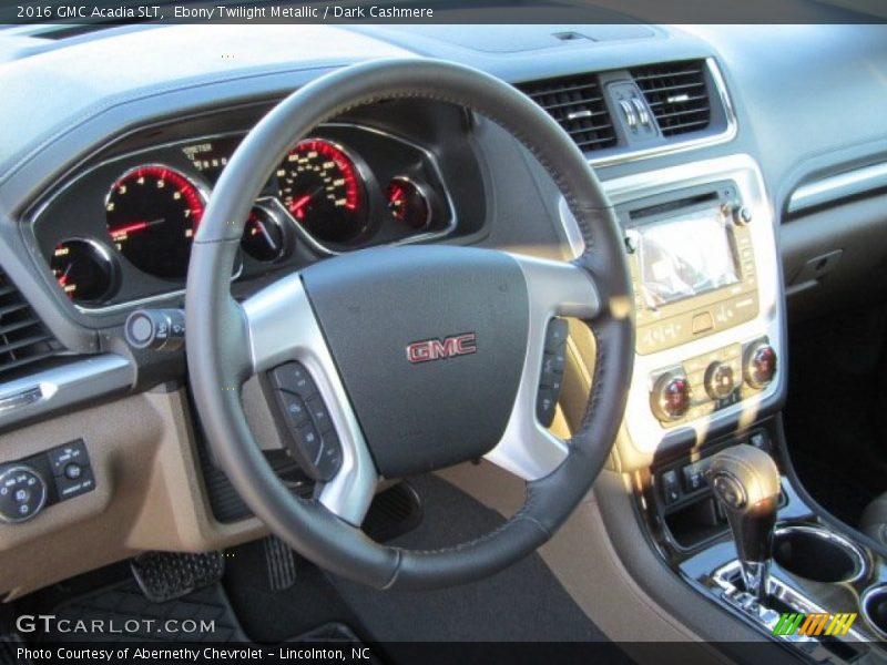 Ebony Twilight Metallic / Dark Cashmere 2016 GMC Acadia SLT