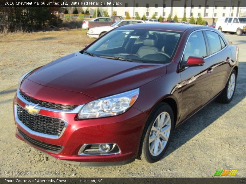 Butte Red Metallic / Jet Black 2016 Chevrolet Malibu Limited LTZ
