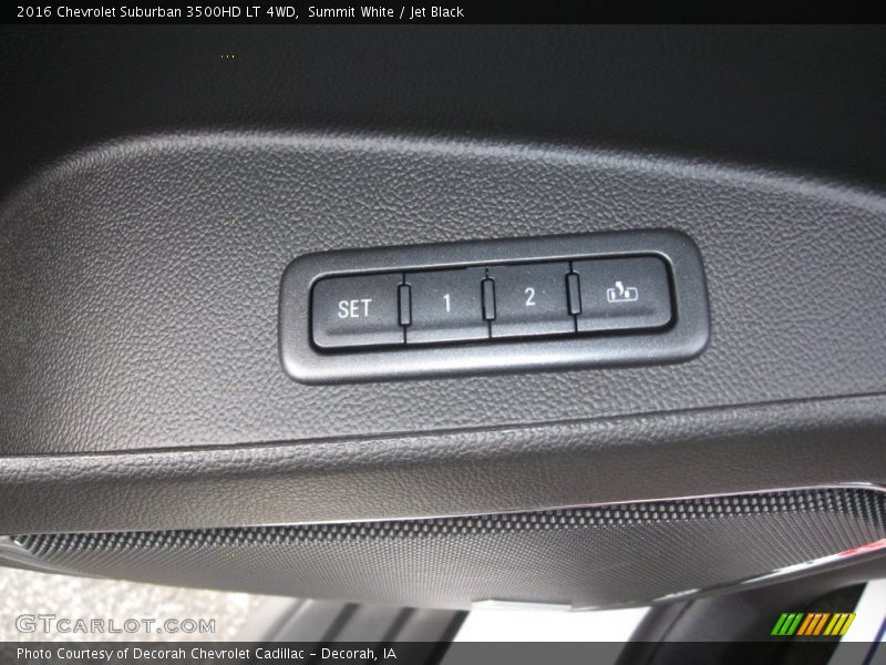 Controls of 2016 Suburban 3500HD LT 4WD