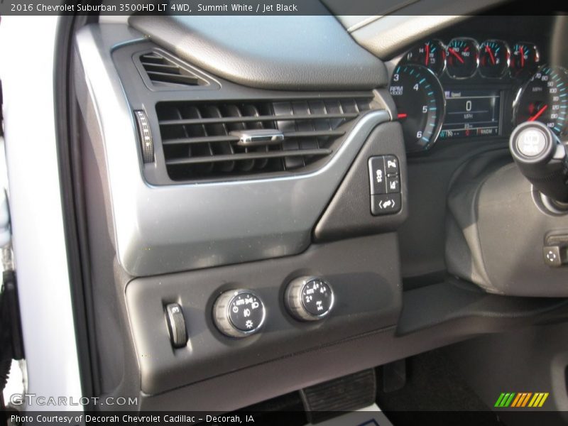 Controls of 2016 Suburban 3500HD LT 4WD