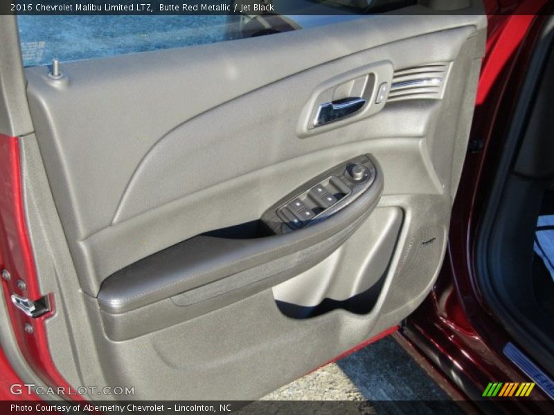 Butte Red Metallic / Jet Black 2016 Chevrolet Malibu Limited LTZ