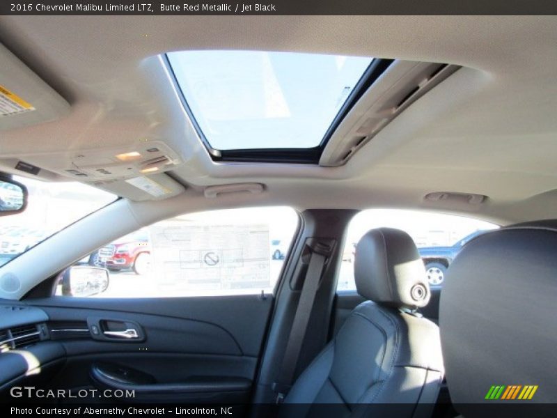 Butte Red Metallic / Jet Black 2016 Chevrolet Malibu Limited LTZ