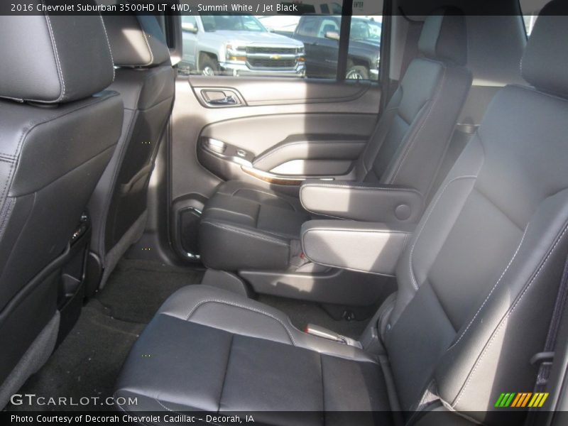 Rear Seat of 2016 Suburban 3500HD LT 4WD