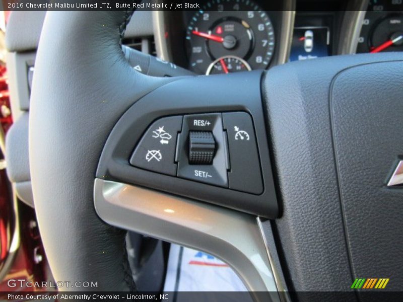 Butte Red Metallic / Jet Black 2016 Chevrolet Malibu Limited LTZ