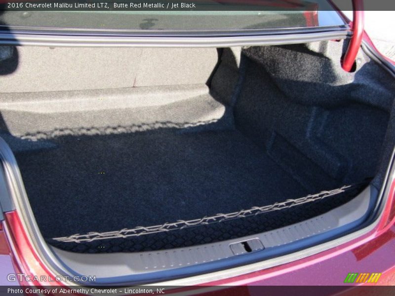 Butte Red Metallic / Jet Black 2016 Chevrolet Malibu Limited LTZ