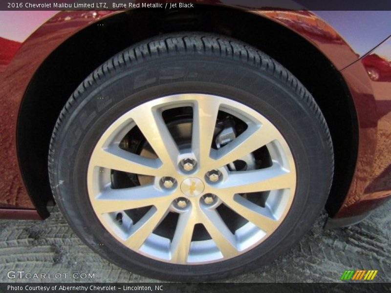 Butte Red Metallic / Jet Black 2016 Chevrolet Malibu Limited LTZ