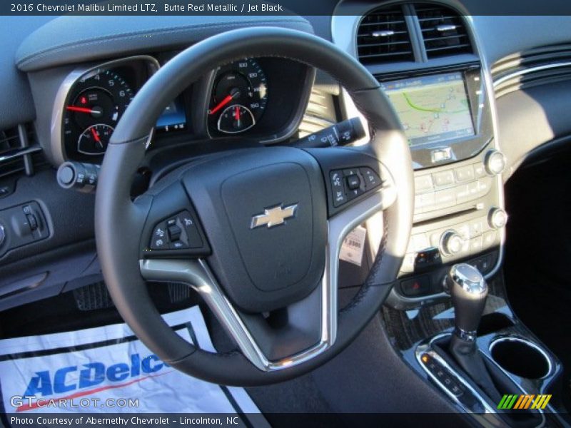 Butte Red Metallic / Jet Black 2016 Chevrolet Malibu Limited LTZ