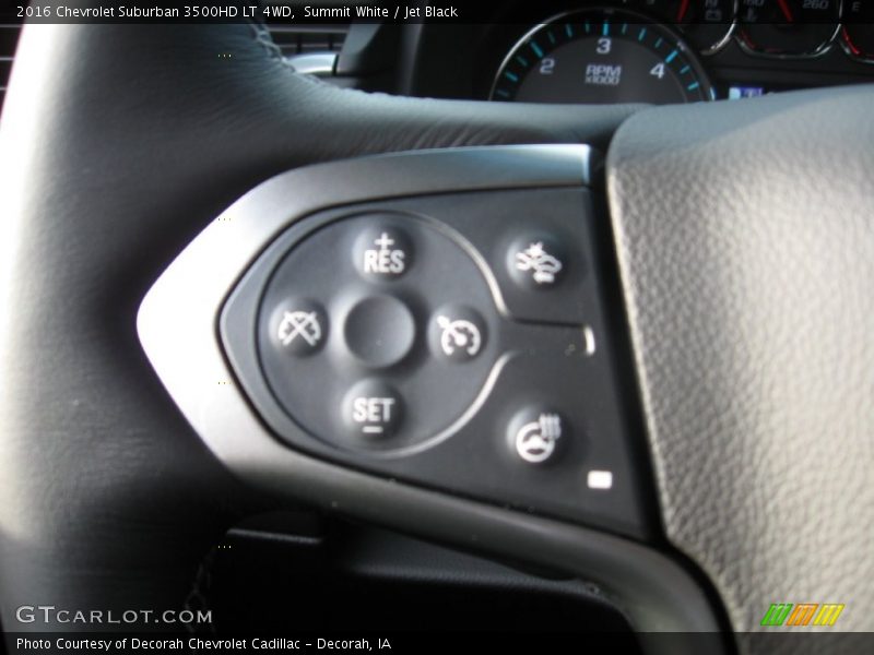 Summit White / Jet Black 2016 Chevrolet Suburban 3500HD LT 4WD