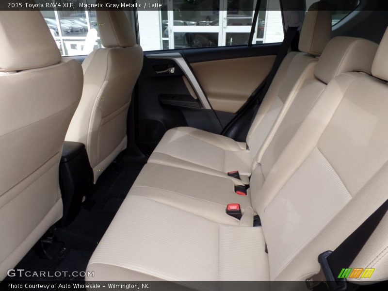 Magnetic Gray Metallic / Latte 2015 Toyota RAV4 XLE