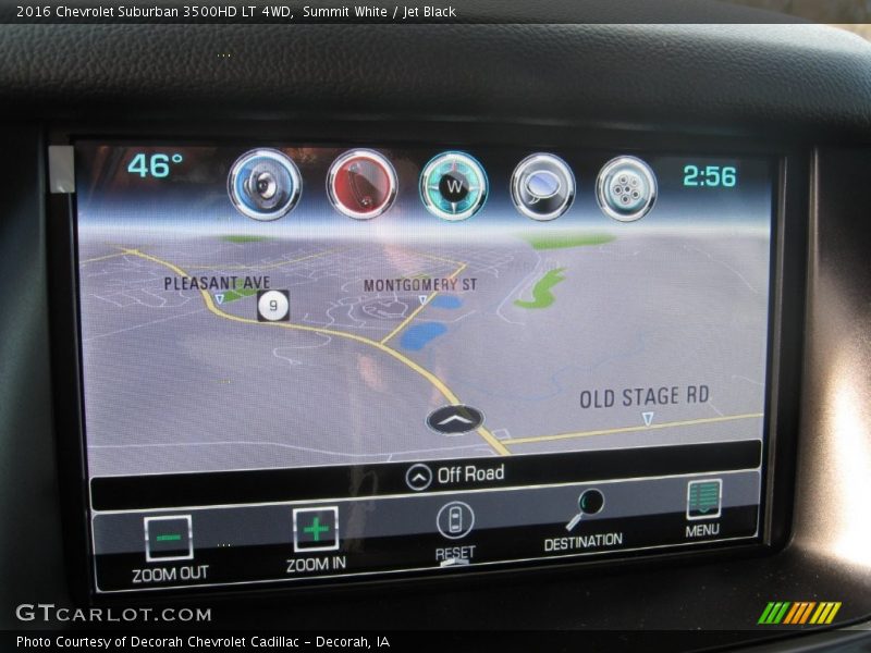 Navigation of 2016 Suburban 3500HD LT 4WD