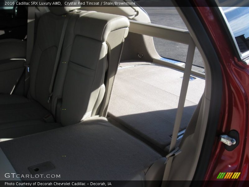 Crystal Red Tincoat / Shale/Brownstone 2016 Cadillac SRX Luxury AWD