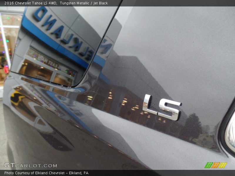 Tungsten Metallic / Jet Black 2016 Chevrolet Tahoe LS 4WD