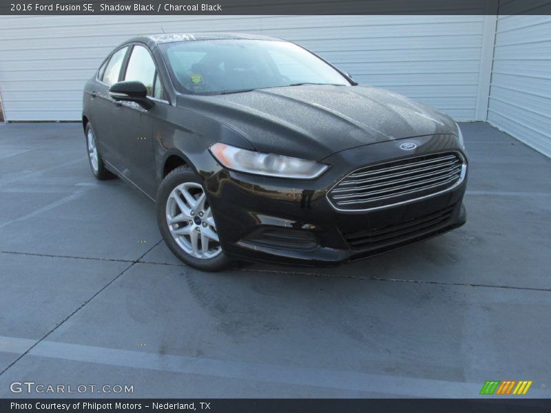 Shadow Black / Charcoal Black 2016 Ford Fusion SE