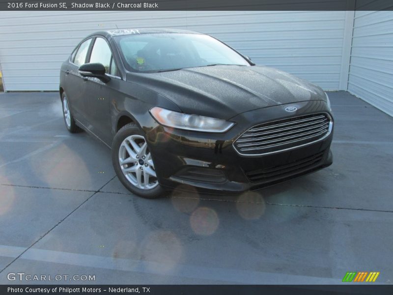 Shadow Black / Charcoal Black 2016 Ford Fusion SE