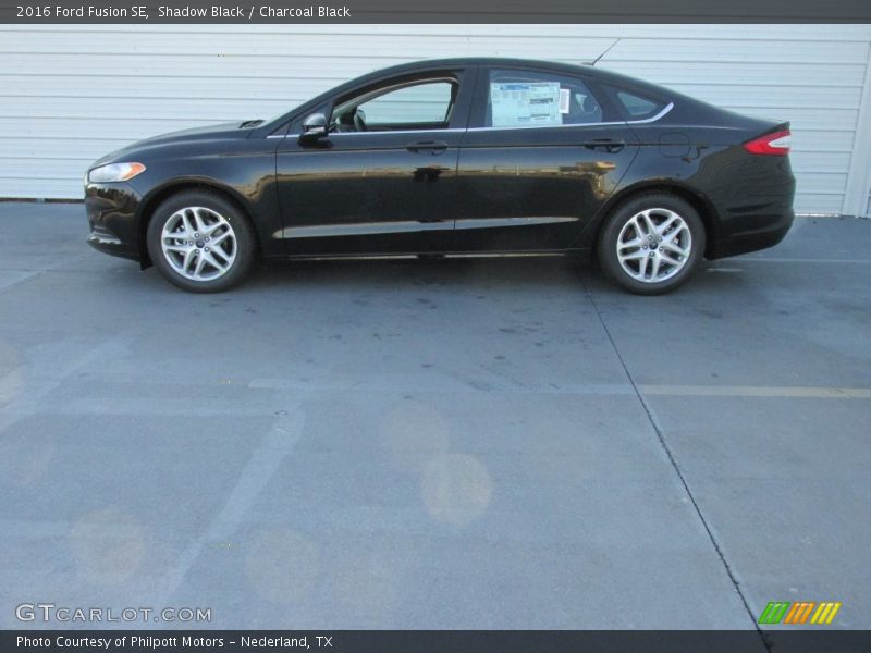 Shadow Black / Charcoal Black 2016 Ford Fusion SE
