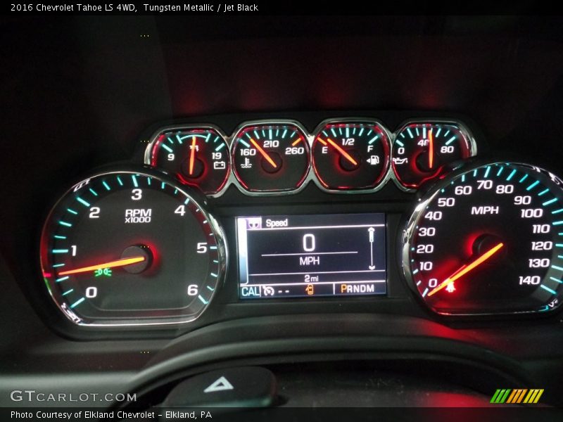 Tungsten Metallic / Jet Black 2016 Chevrolet Tahoe LS 4WD