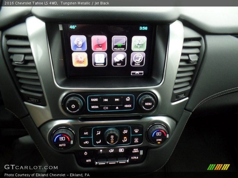 Tungsten Metallic / Jet Black 2016 Chevrolet Tahoe LS 4WD