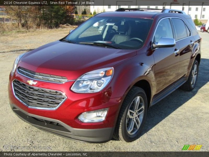 Siren Red Tintcoat / Jet Black 2016 Chevrolet Equinox LTZ