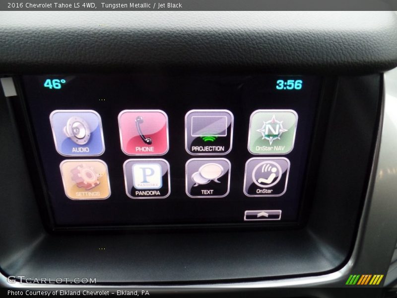 Tungsten Metallic / Jet Black 2016 Chevrolet Tahoe LS 4WD