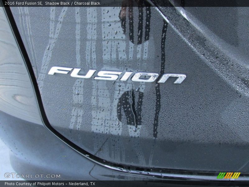 Shadow Black / Charcoal Black 2016 Ford Fusion SE