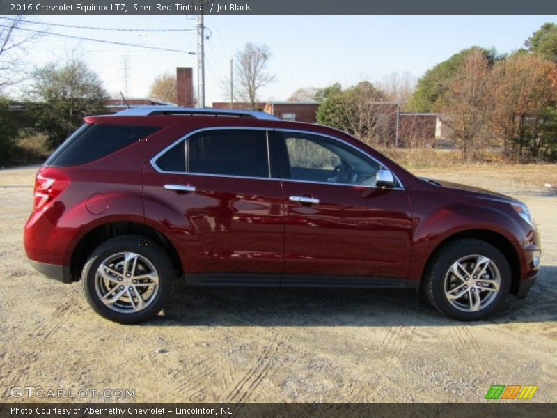 Siren Red Tintcoat / Jet Black 2016 Chevrolet Equinox LTZ