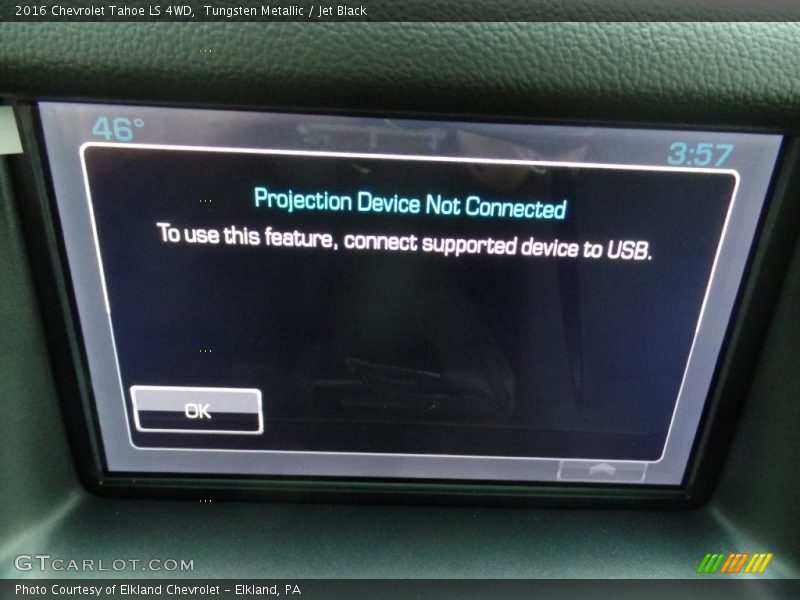 Tungsten Metallic / Jet Black 2016 Chevrolet Tahoe LS 4WD