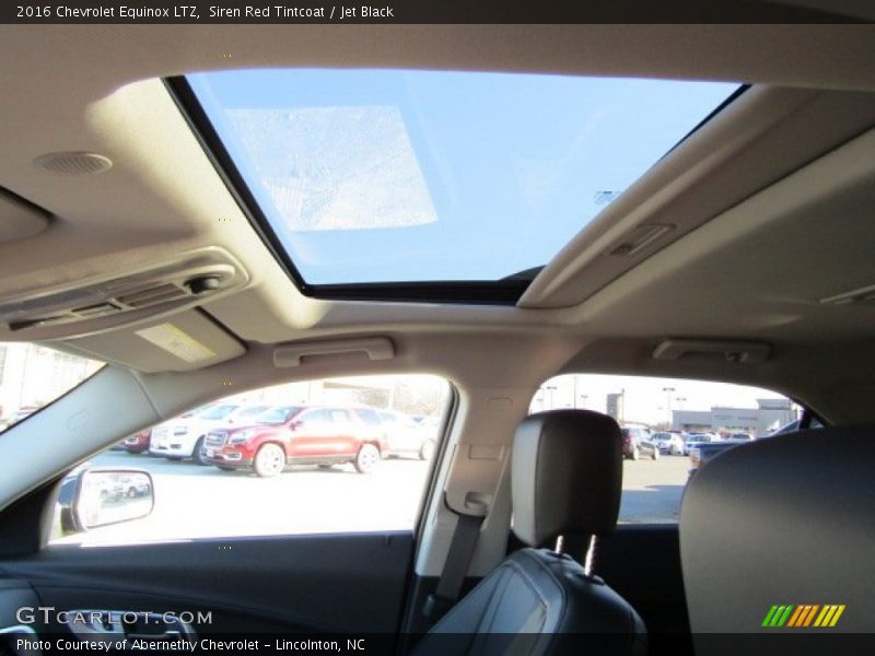 Siren Red Tintcoat / Jet Black 2016 Chevrolet Equinox LTZ