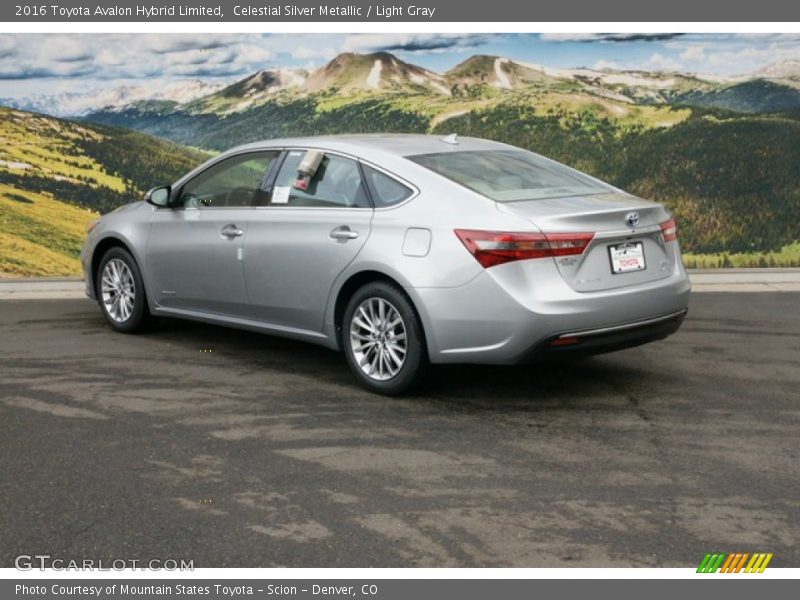 Celestial Silver Metallic / Light Gray 2016 Toyota Avalon Hybrid Limited