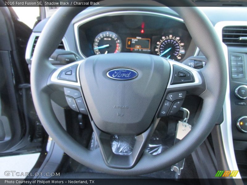 Shadow Black / Charcoal Black 2016 Ford Fusion SE