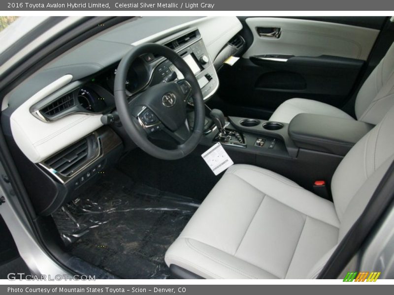 Celestial Silver Metallic / Light Gray 2016 Toyota Avalon Hybrid Limited