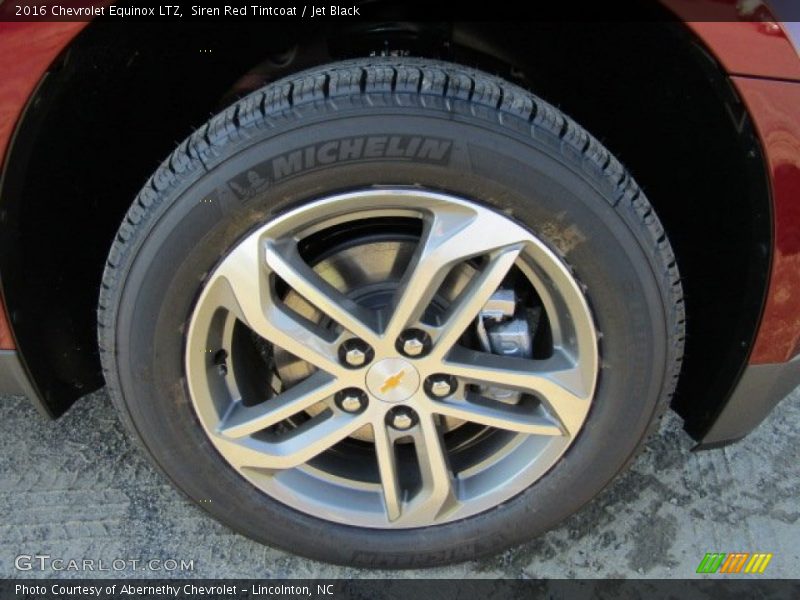 Siren Red Tintcoat / Jet Black 2016 Chevrolet Equinox LTZ