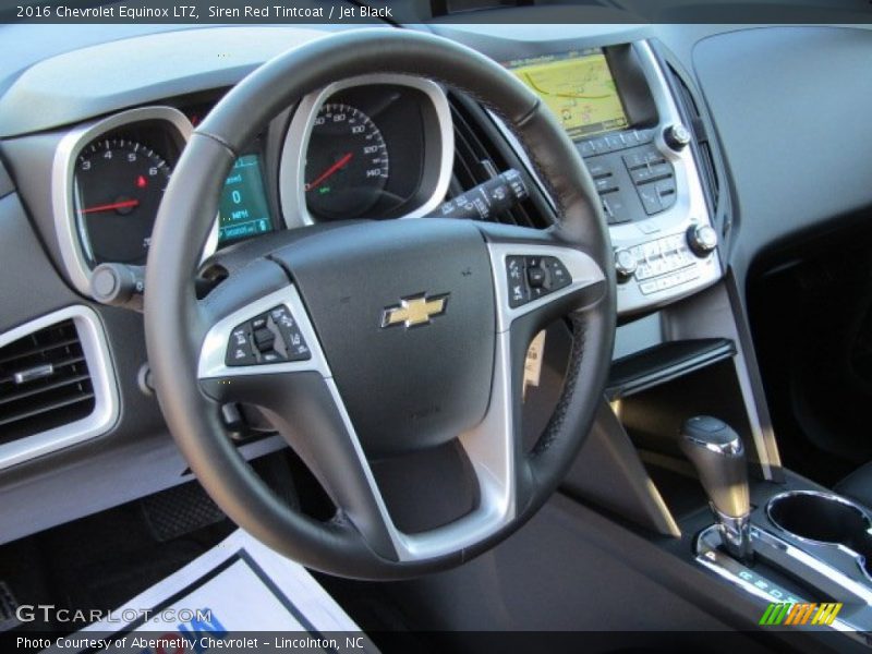 Siren Red Tintcoat / Jet Black 2016 Chevrolet Equinox LTZ