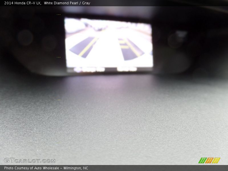 White Diamond Pearl / Gray 2014 Honda CR-V LX