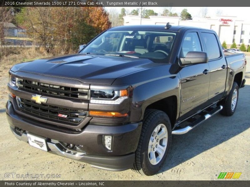 Tungsten Metallic / Jet Black 2016 Chevrolet Silverado 1500 LT Z71 Crew Cab 4x4