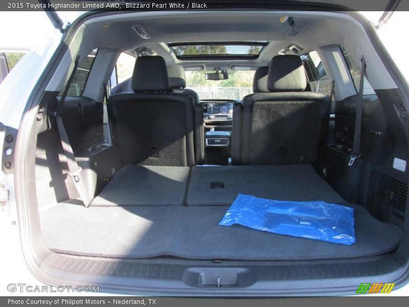 Blizzard Pearl White / Black 2015 Toyota Highlander Limited AWD