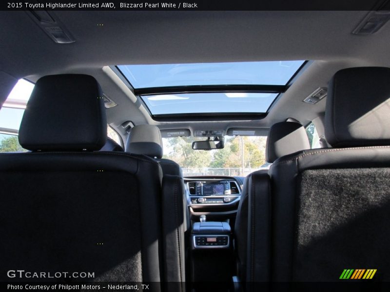 Blizzard Pearl White / Black 2015 Toyota Highlander Limited AWD