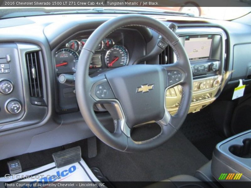 Tungsten Metallic / Jet Black 2016 Chevrolet Silverado 1500 LT Z71 Crew Cab 4x4